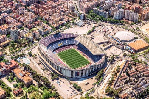 Image of stadium from birds eye